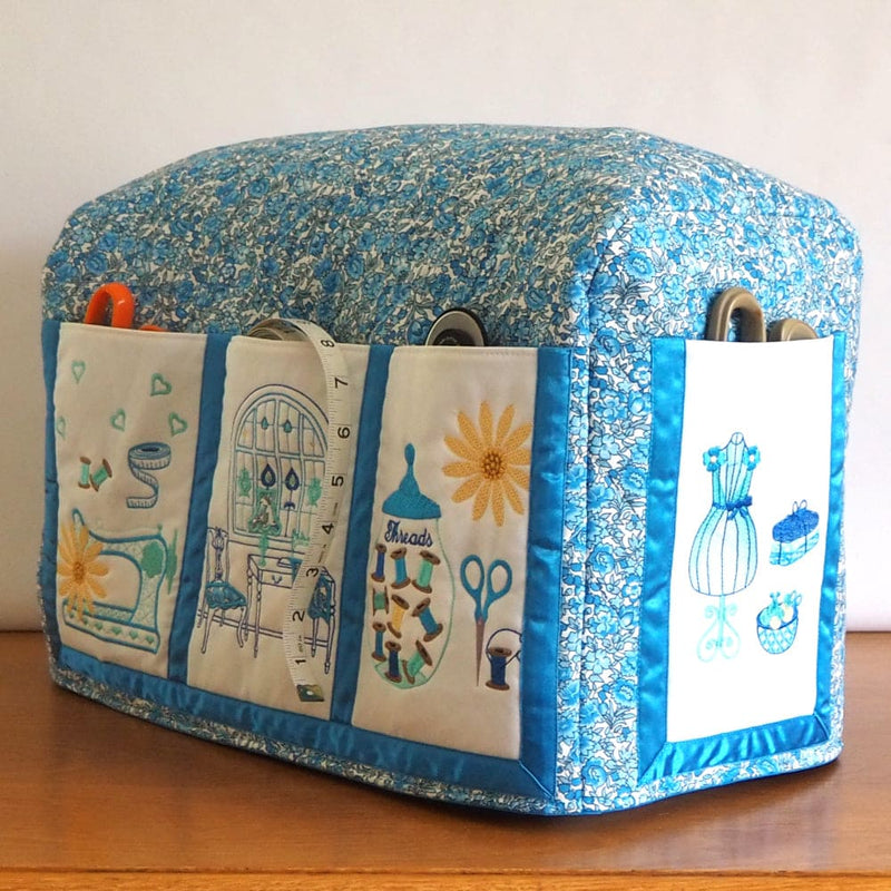 Bundle Daisy Sewing Machine Cover and Sewing Mat