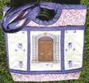 Floral Applique Door Tote