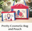 Pretty Cosmetic Bag and Pouch
