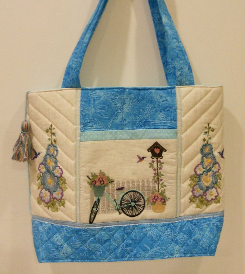 Bundle Blue Delft and Hollyhocks Sewing Bags