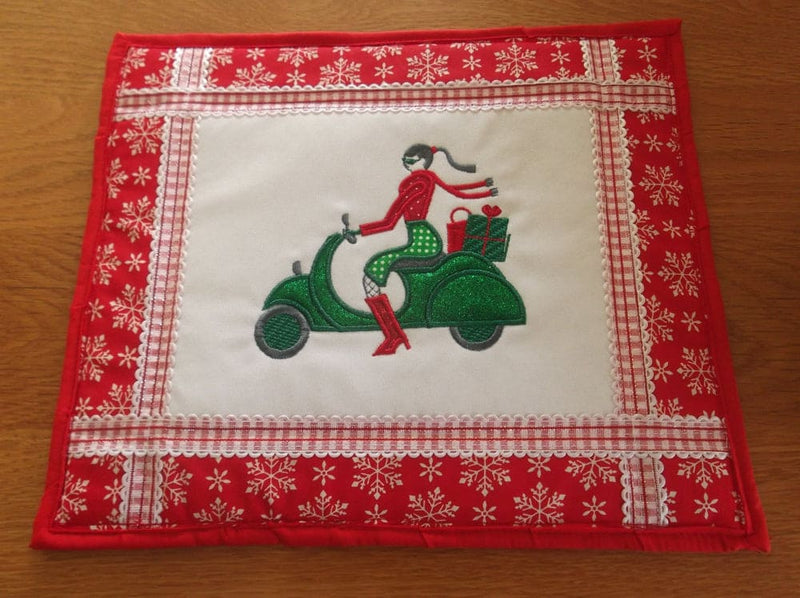Guided Coaching Bundle of 3 Christmas Mug Rugs or Placemats