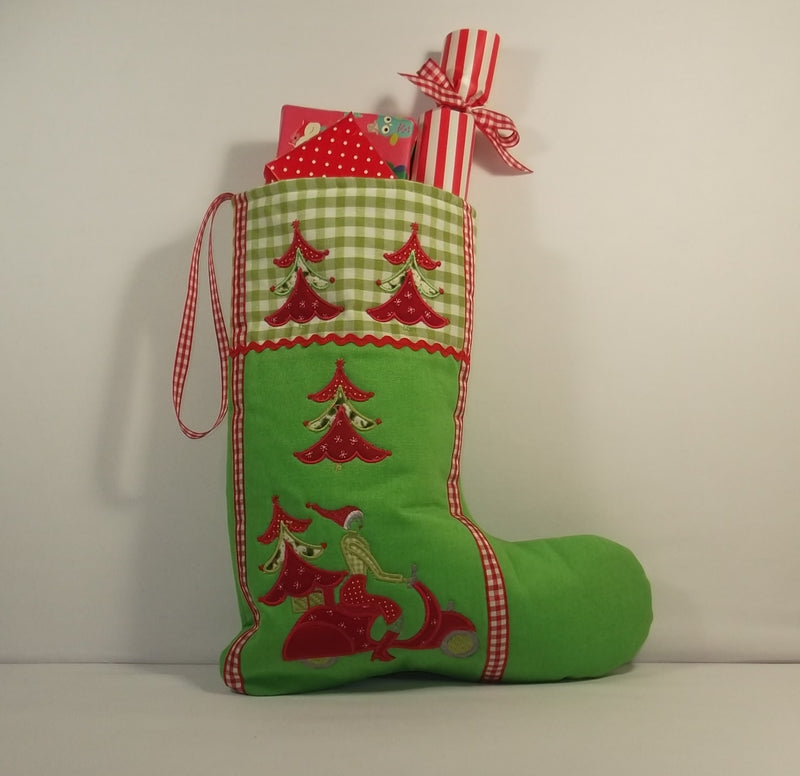 Festive Christmas Stocking