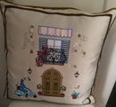 Italian Balcony Scene Cushion