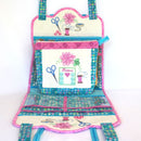 Bundle Rock Roses Sewing Carryall and Pretty Cosmetic Bag