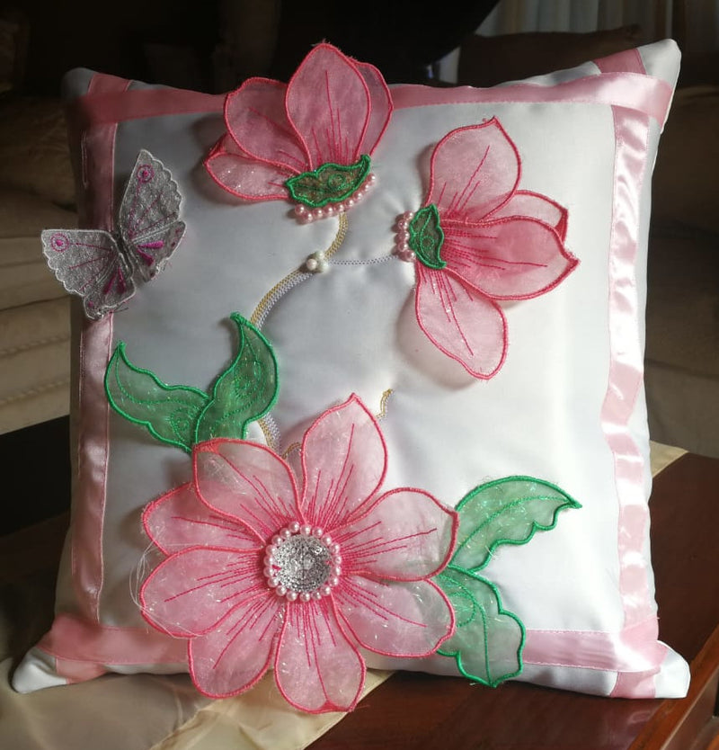 Magnolias Cushion 2