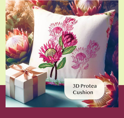 3D Protea Cushion
