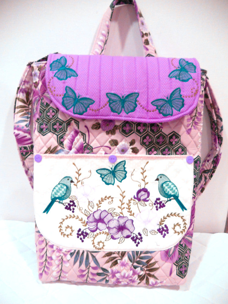 Butterflies and Birds Backpack