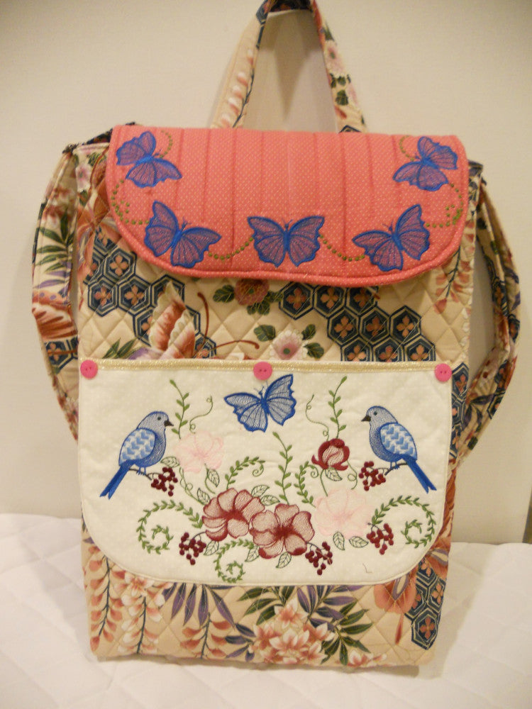 Butterflies and Birds Backpack