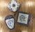 Rose Sewing Essentials - Biscornu Pincushion, Scissor Keep and Needle Case