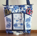 Blue Delft Sewing Bag