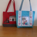 Bundle Reading Bag and Vespa Shopping Girl Tote