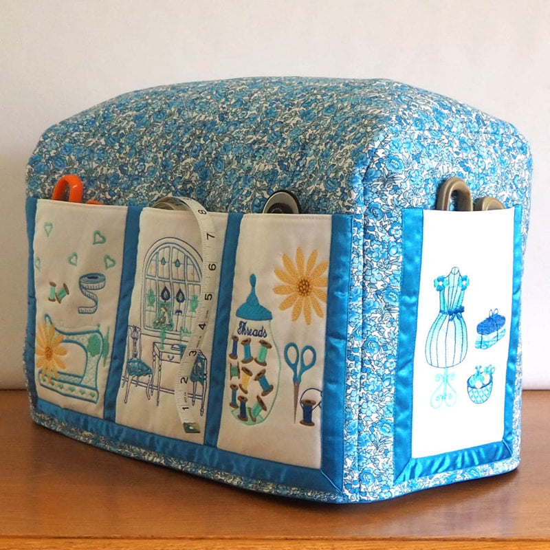 Bundle Daisy Sewing Machine Cover and Sewing Mat