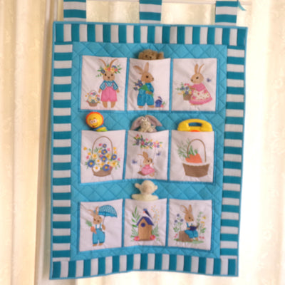 Darling Bunnies Wall Hanging