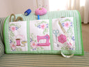 Bundle Rose Couch Caddy, Thread Catcher and Scissor Keep