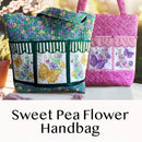 Sweet Pea Flower Handbag