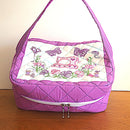 Bundle Sweet Pea Sewing Box and Sunflower Sewing Bag