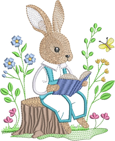 Darling Bunnies Wall Hanging