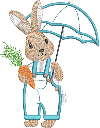 Darling Bunnies Wall Hanging