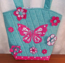 Polka Dot Butterfly Tote