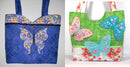 Bundle of Pansy Butterfly and Spring Butterfly Totes