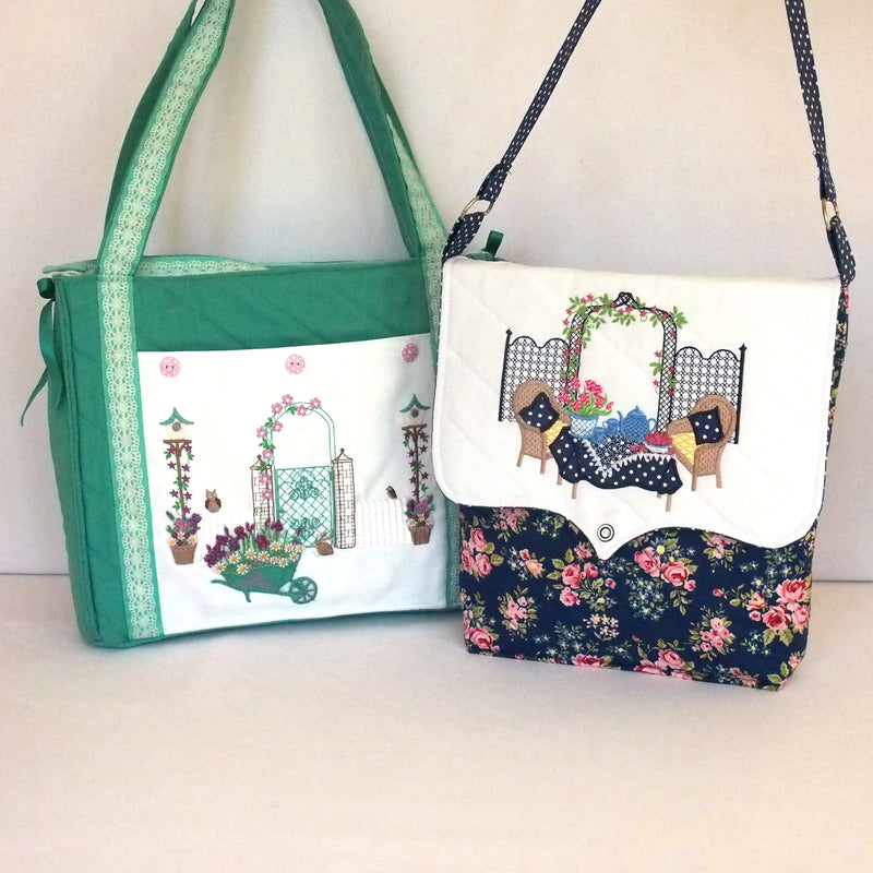 Bundle of Secret Garden Handbag and Garden Handbag