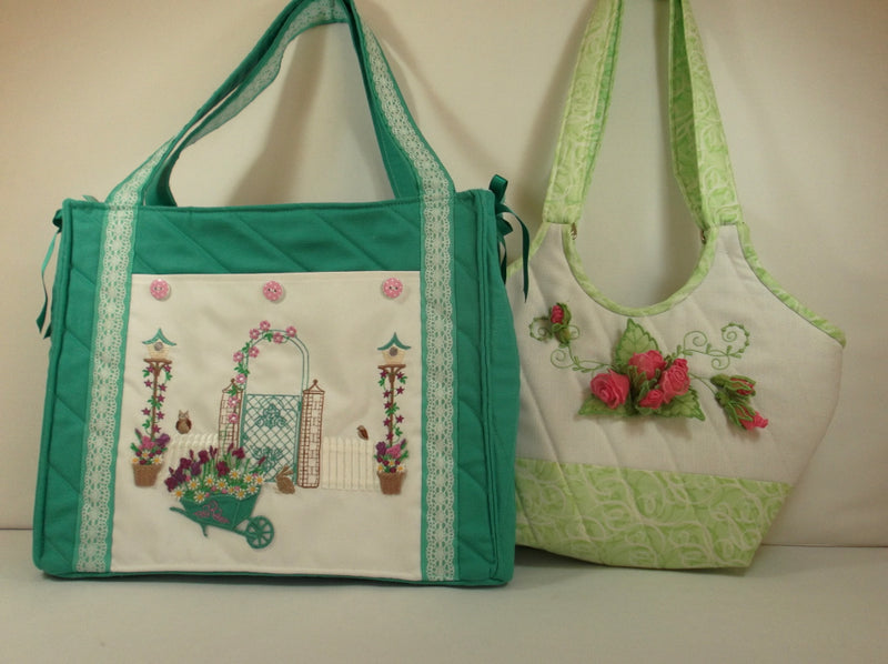 Bundle Garden Handbag and Rosebud Purse