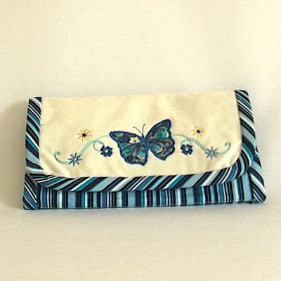 Butterfly Twirls Tote and Wallet