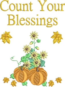Count Your Blessings Wall Hanging