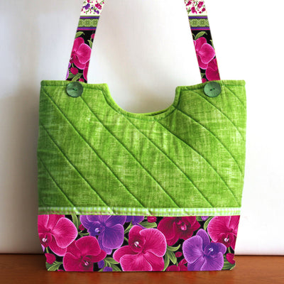 Sewing Pattern only -Bundle of Hydrangea Handbag and Sweet Floral Tote