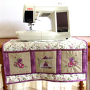 Bundle Pansy Sewing Machine Cover and Mat