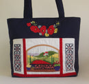 Summer Poppies Bag for 5 X 7 inch hoop