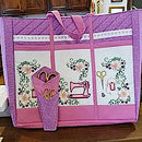 Romantic Roses Caddy for 4 x 4 inch hoop