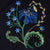Royal Blue Lily Single