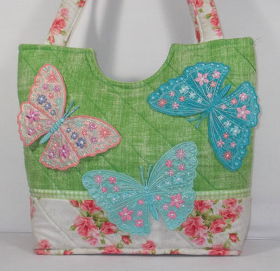 Spring Butterfly Tote