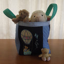 Bundle Hot Air Balloons Diaper Bag and Toy Caddy