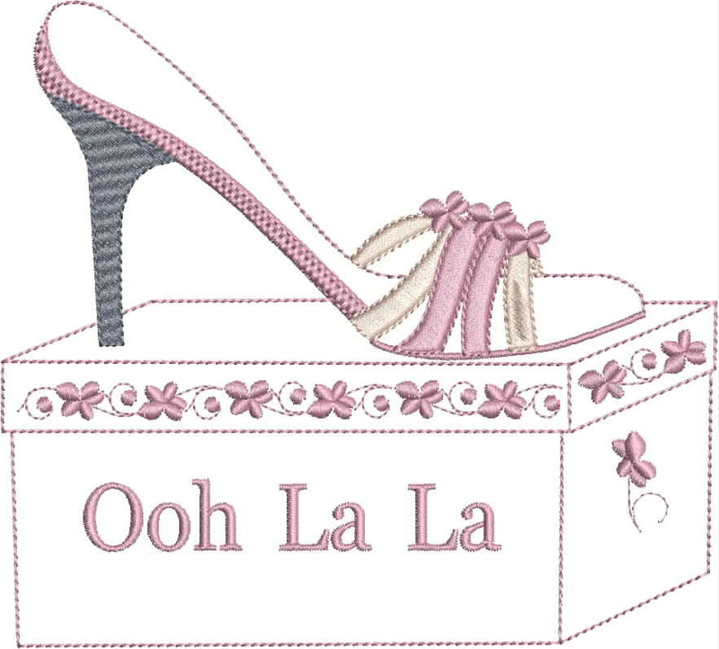 Ooh La La  Shoe Set 5 x 7 $ 6 x 10 Combo