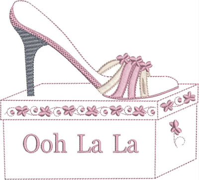 Ooh La La Shoe set 4 x 4